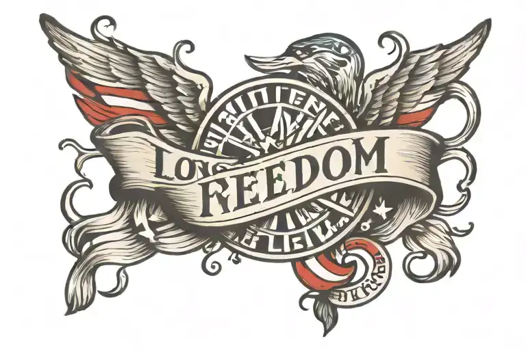 Written Long Live Freedom