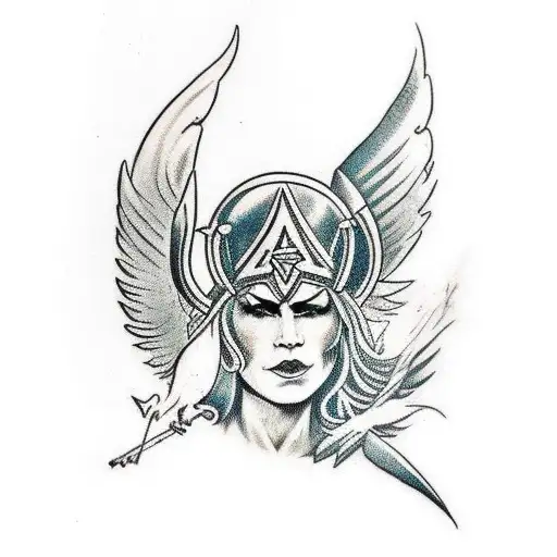 Norse Mythology Valkyrie Warrior