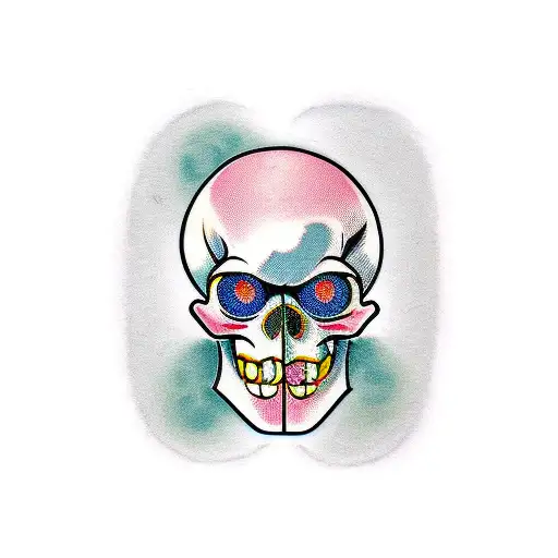 Ronald Mcdonald Skull