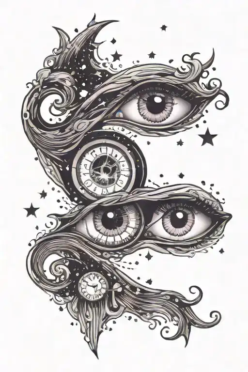 Clairvoyance Eyes Purple Deep View Of The Universe Stars True Beautiful Gracefully