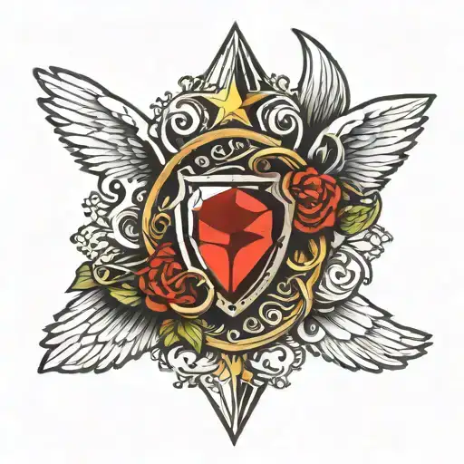 Brass Knuckles Diamond Wings