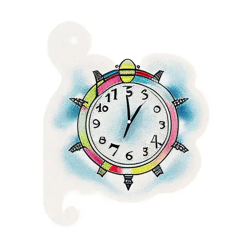Time Flies Clock