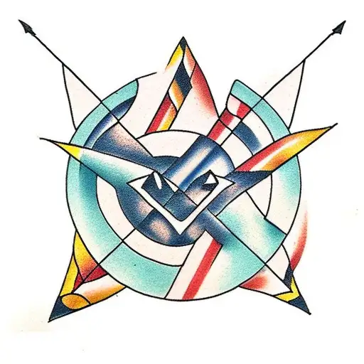 Cool Arrow Crossing Each Other