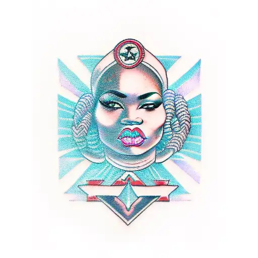 Black Woman Warrior In My Dna