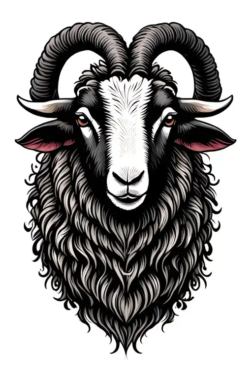 Balck Sheep Head