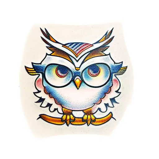 Owl Book Glasses