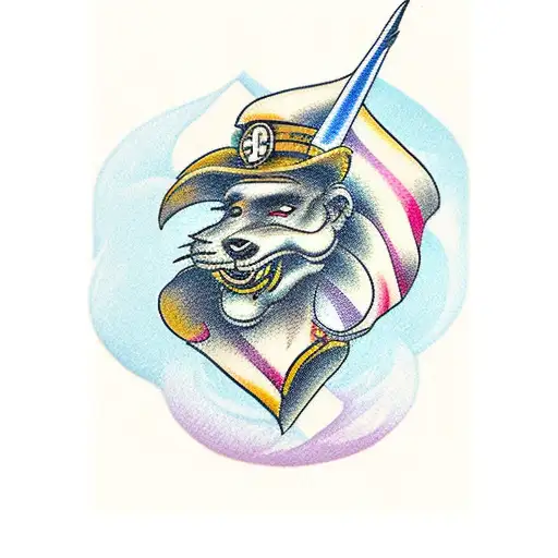 Western Right Arm Sleeve