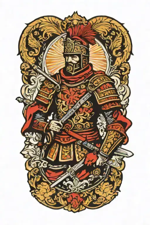 Polish Hussar Warrior Adorned