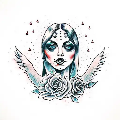 Energy Free Sprit Women Hot Sisters In A Sunset