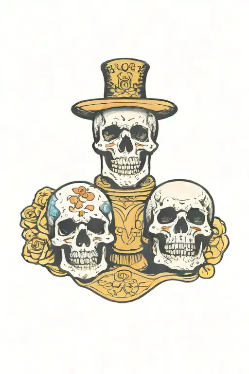 Skulls Tarot Carde