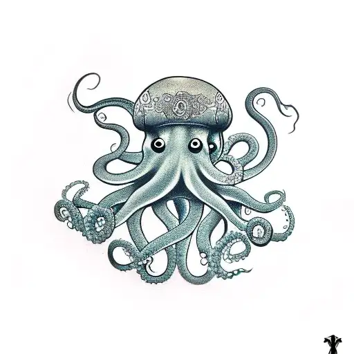 Octopus Holding Trident