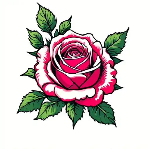 Rose Tattoo Design