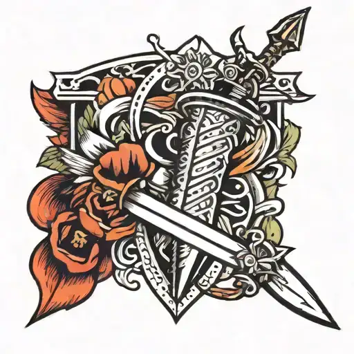 Dagger And Banner