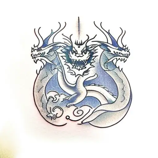Dragon With Ornaments