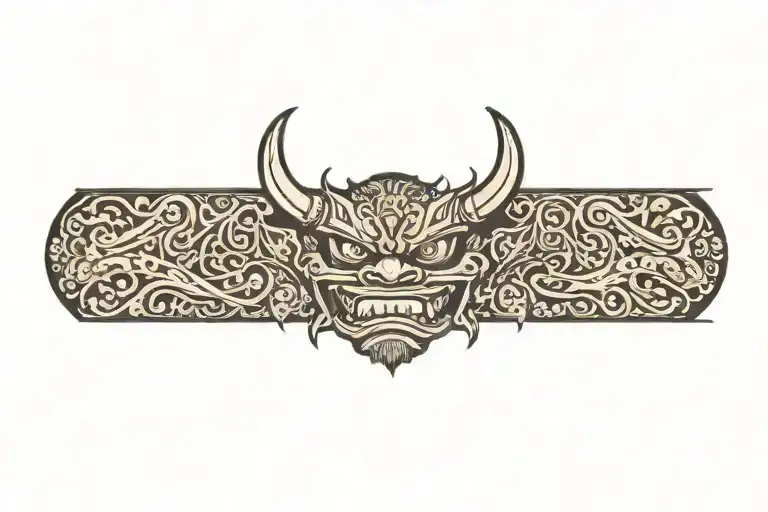 Oni Demon Mask