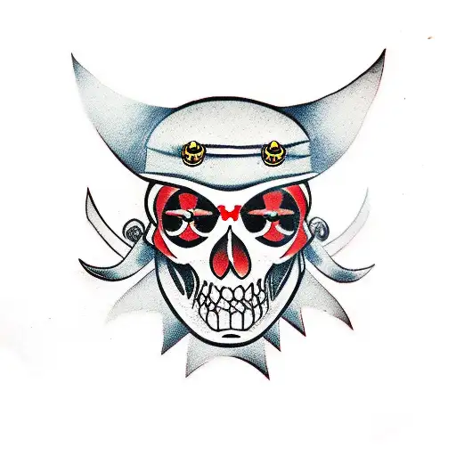 Pirate With Demln Mask