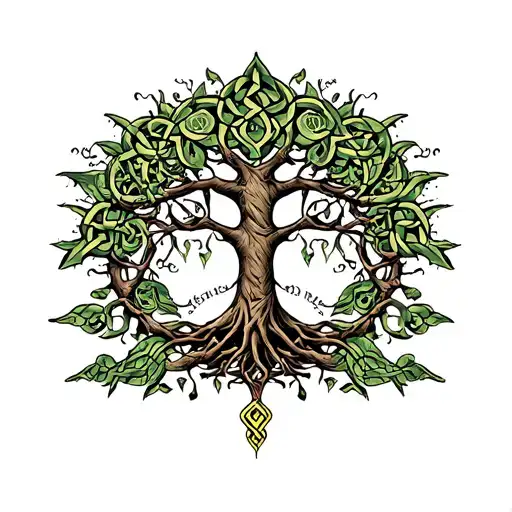 Celtic Tree Of Life