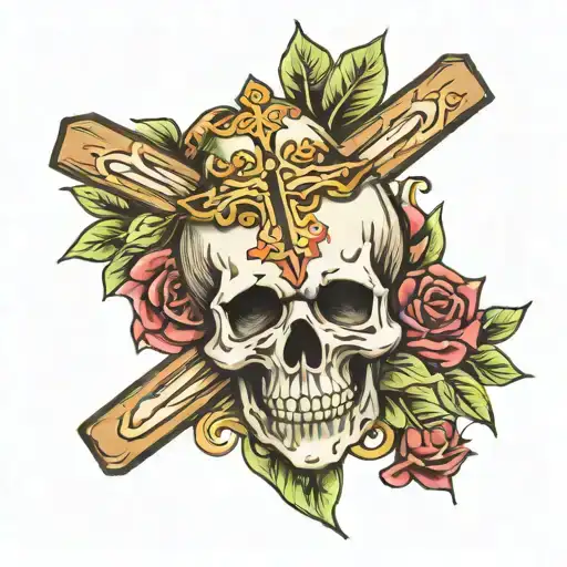 Skull And Cross