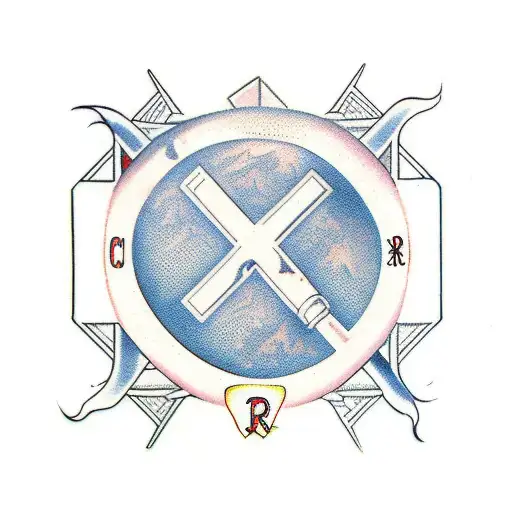 Christian Chi Rho Symbol
