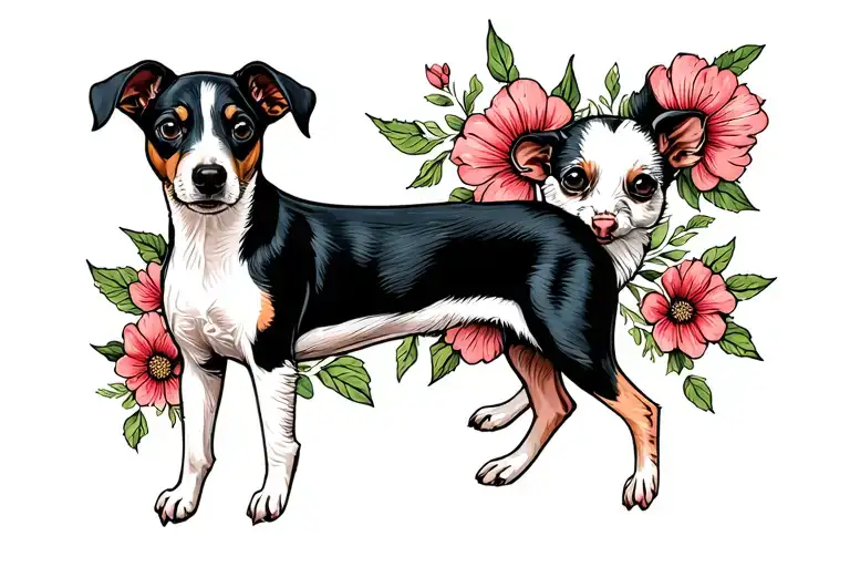 Black And Rat Terrier