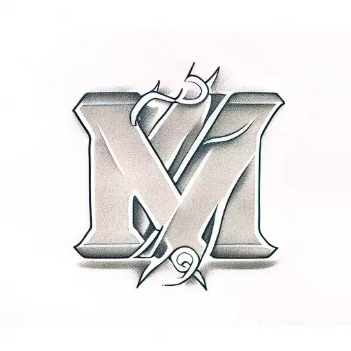 Letters A R C And J Cursive Handwriting Aligned In A Row With One Line Only