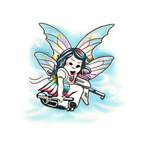Rocker Fairy In A Wheelchair
