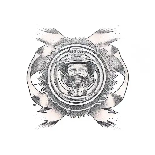 Plate Of Spaghetti With Cowboy Hat