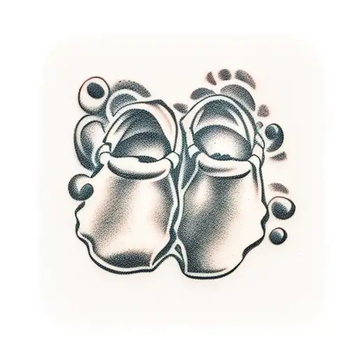 Baby Footprints Armari