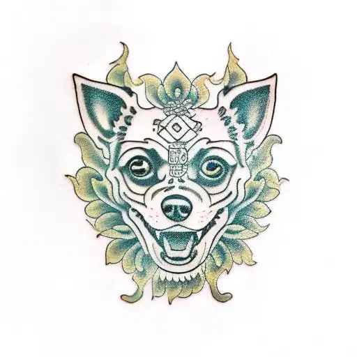 Foo Dog Body Chihuahua Face