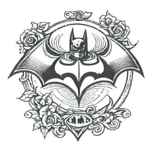 Red Batman Symbol