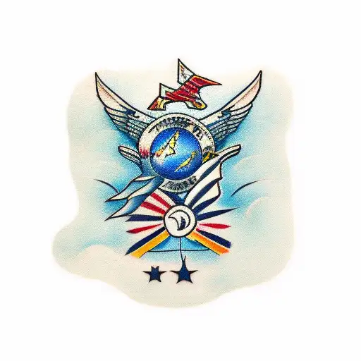 Plane Flying Freedom