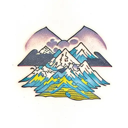 Black Base Mountain Range