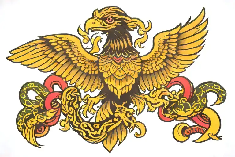 Mexico Eagle And Snake