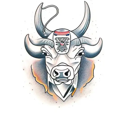 Full Body Bull Fighting Bull