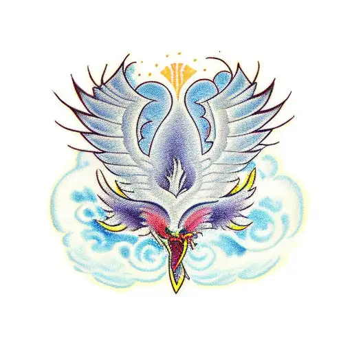 Pheonix From A Lotus