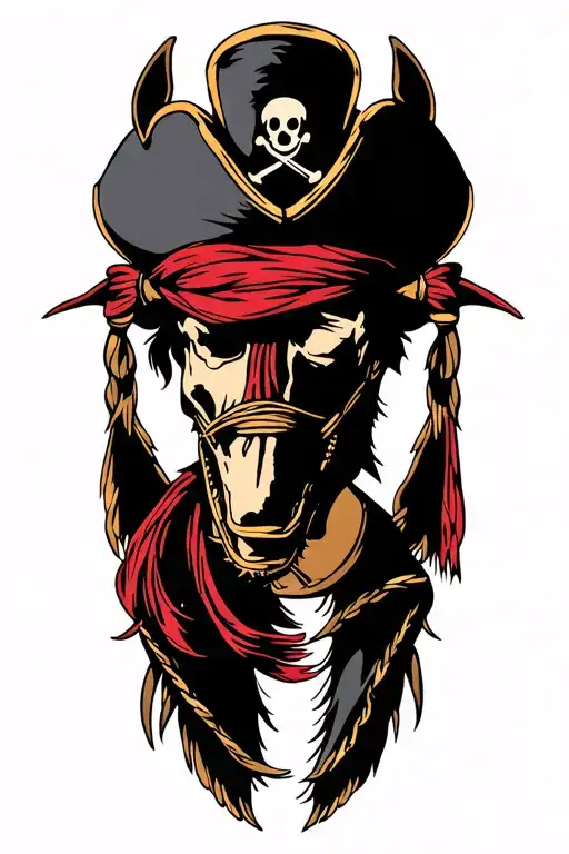 Horse Thief Pirate Hat