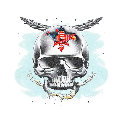 Beer With Car With Skulls