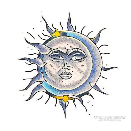 Sun Giving Birth To Anothe Sun