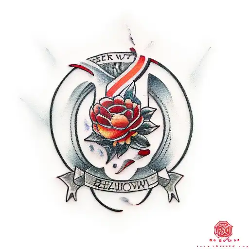 Flower Red Black Sea Belt