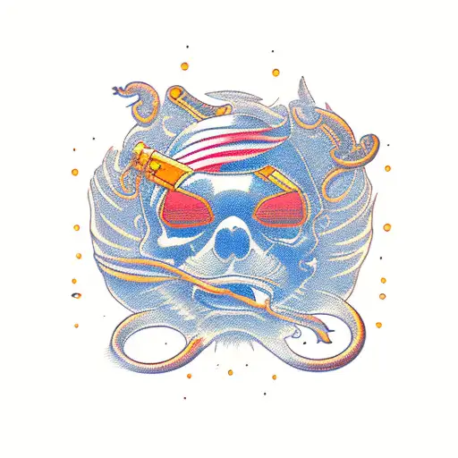 Otter Pirate On Gold