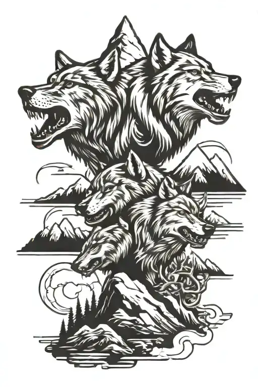 Wolf Mountains Two Machines