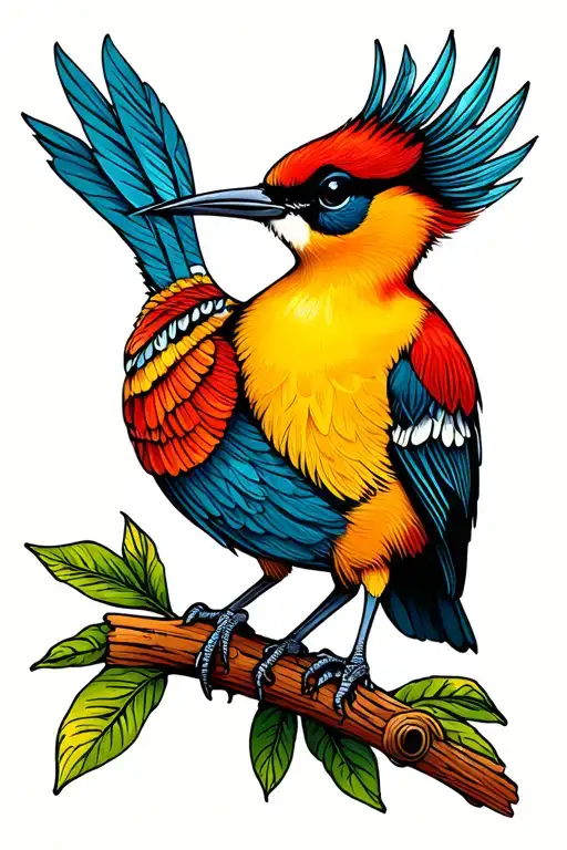 Eurasian Hoopoe Bird