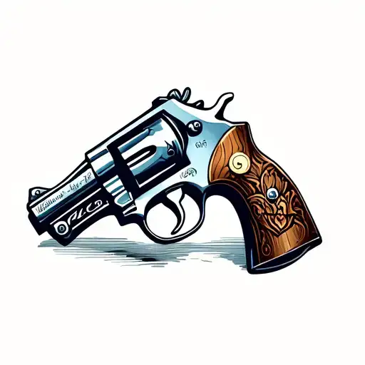 Schofield Revolver Gun