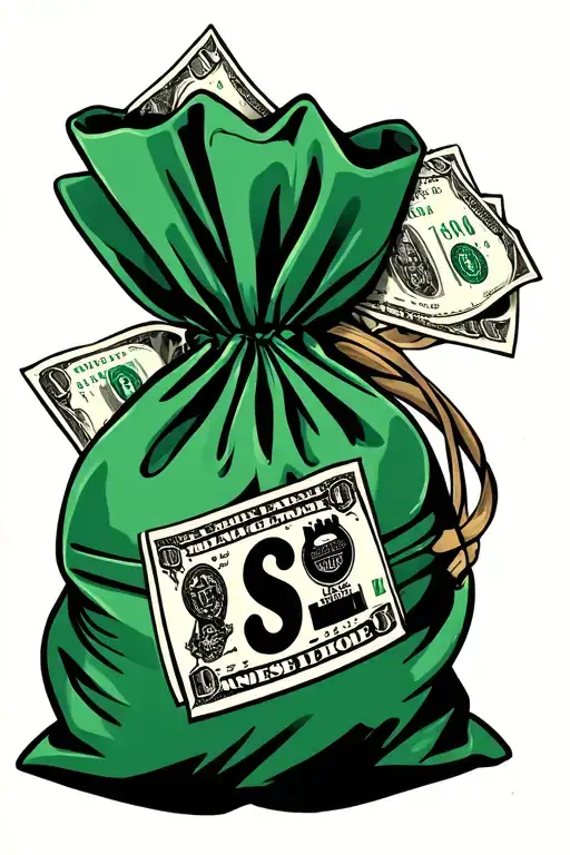 Money Bag Bitch Prostitute