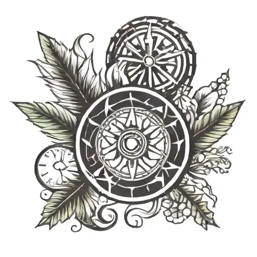 Summer Symbol Surrounded