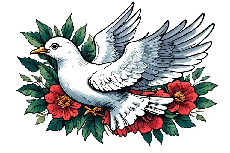 Dove Tattoo For My Son