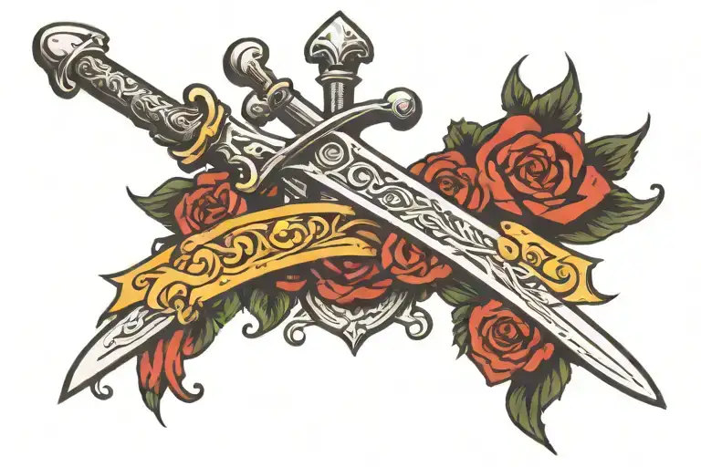 Sword Darknes Mental Health Symbol