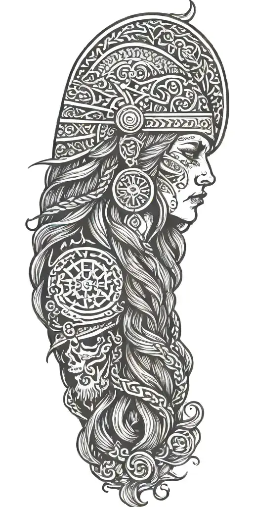 Female Viking Inspired