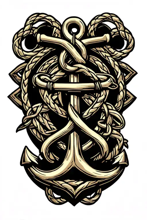 Celtic Love Knot Anchor Time
