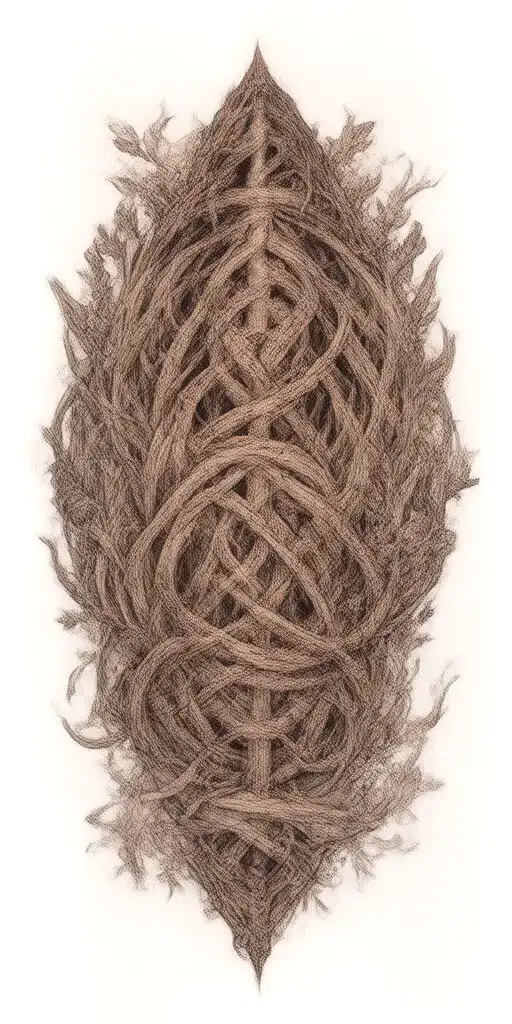 Branches Shaped Like Witches Knot